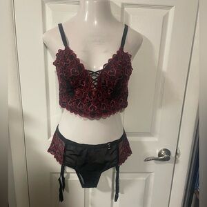 Torrid bralette and panty set